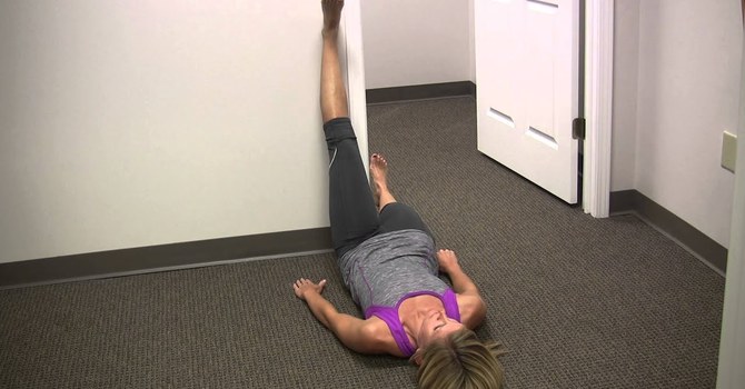 Exercise of the Month – Hamstring Doorway Stretch image
